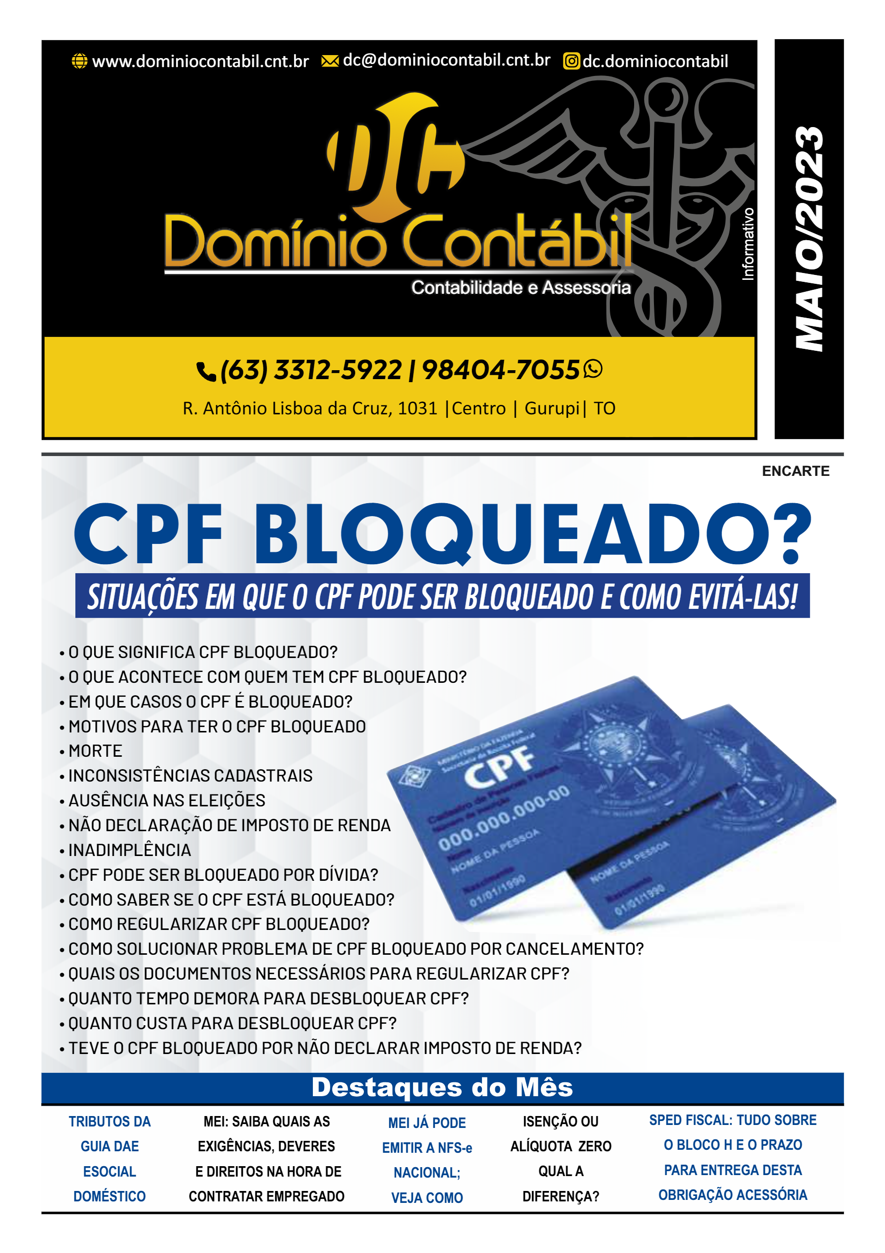 Revista Mensal Maio/2023